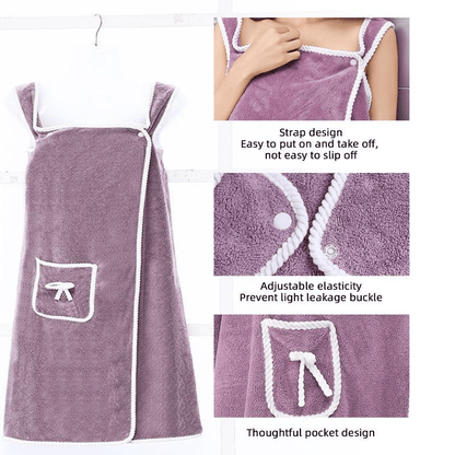 CZTICLE®Women's Coral Fleece Bathrobe