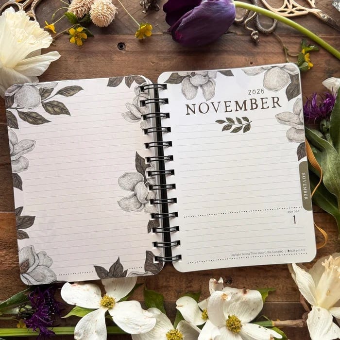 Cilifer®Limited Inventory Available! Woodland Wardens 2026 Weekly Planner  Hardcover