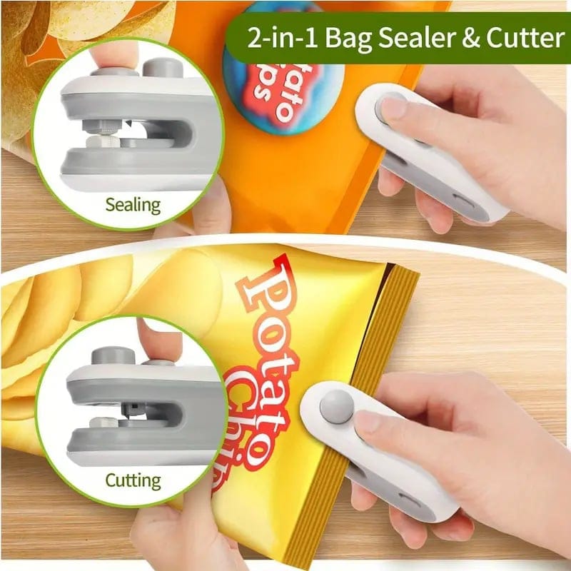 Cilifer®Mini Bag Sealer with Cutter and Magnet