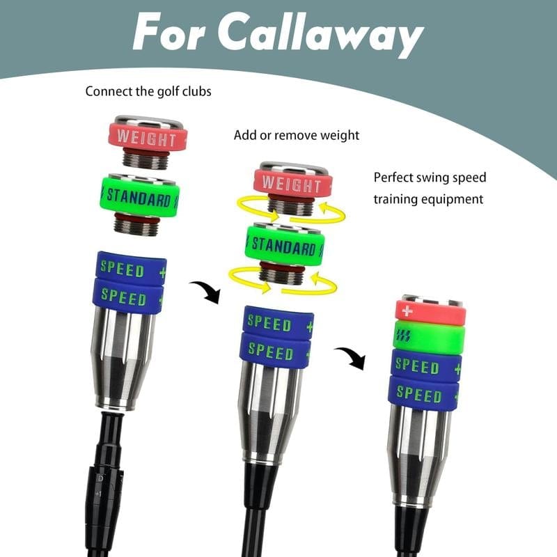 CZTICLE® Golf Swing Speed Trainer Adjustable Training Equipment