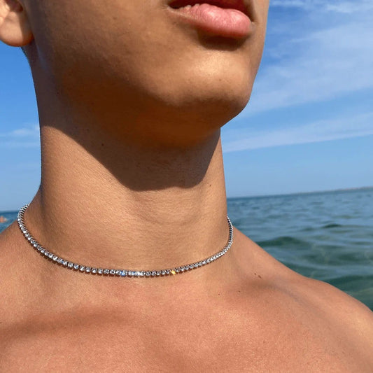 Cilifer®Crystal' Tennis Necklace + Free Bracelet