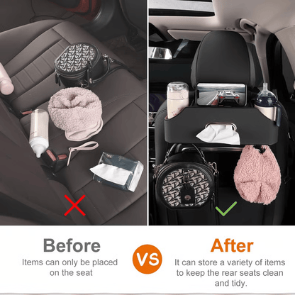 Cilifer®Sale 3-in-1 Car Backseat Organizer – Keep Your Ride Clean & Organized!