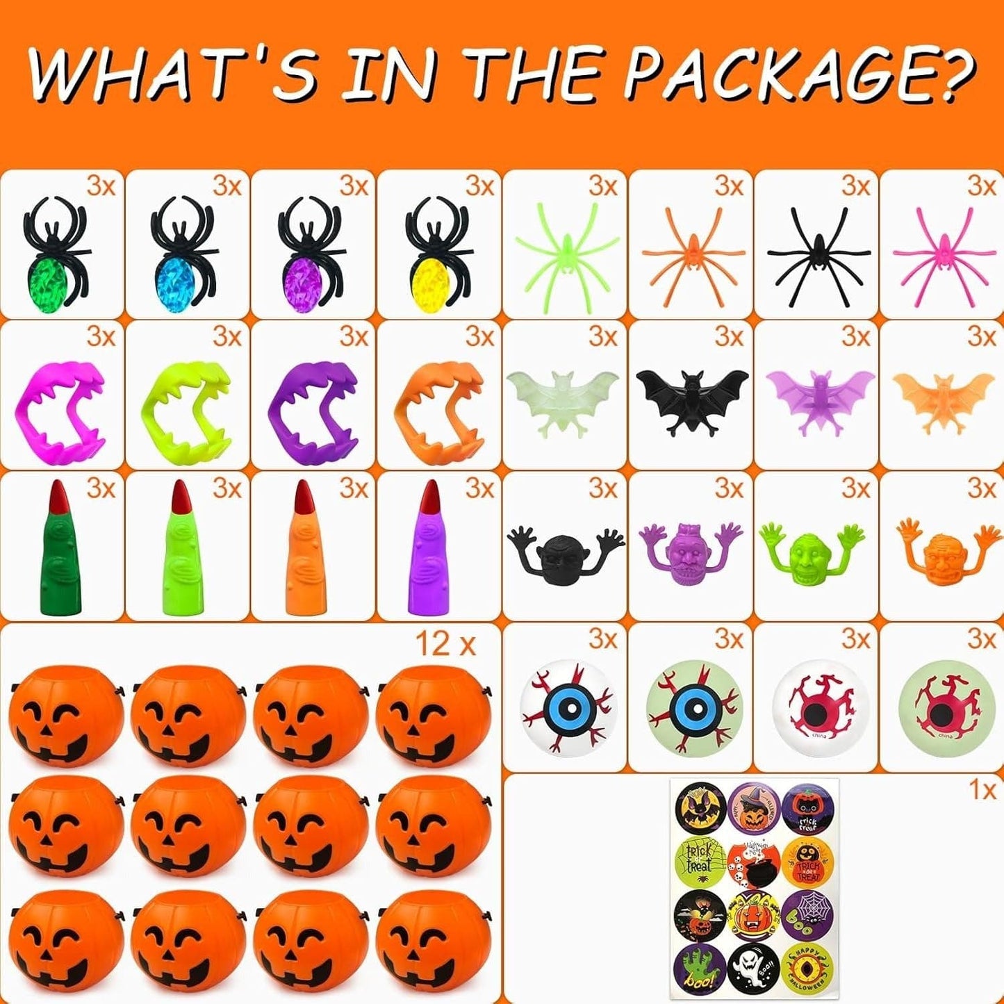 CZTICLE ®LAST DAY 50% OFF🎃Halloween Party Favors for Kids