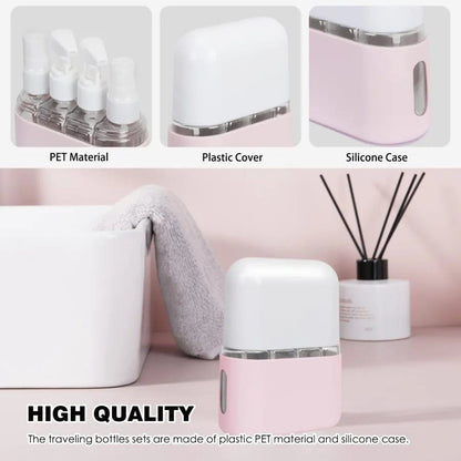 Cilifer® Mini Shampoo Dispenser Portable Travel Bottle Set