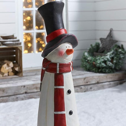 Cilifer®Handcrafted Santa & Snowman Figurines