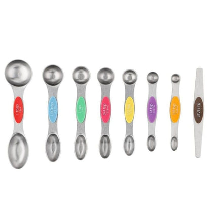 Cilifer®Stainless Steel Magnetic Measuring Spoons Set