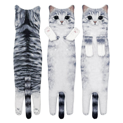 Cilifer® Early Christmas Sale 🎅 Funny Cat Hand Towels