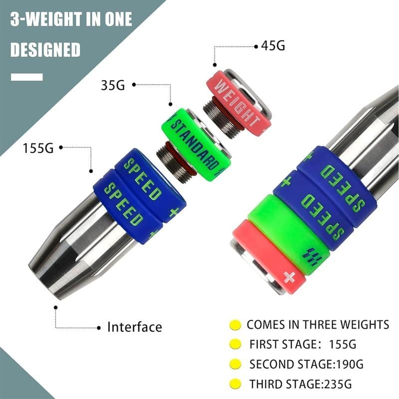 CZTICLE® Golf Swing Speed Trainer Adjustable Training Equipment
