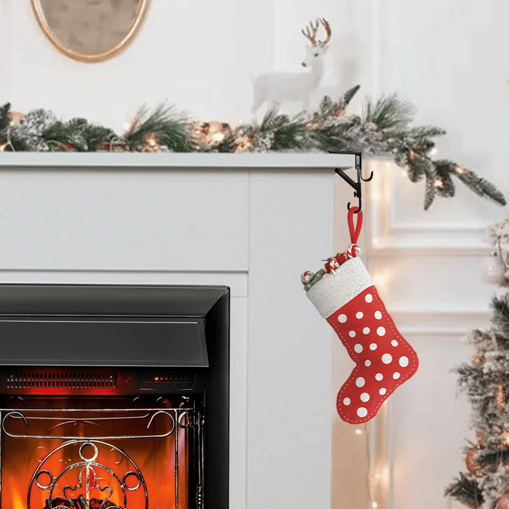 Cilifer®Fireplace Stocking and Garland Hanger
