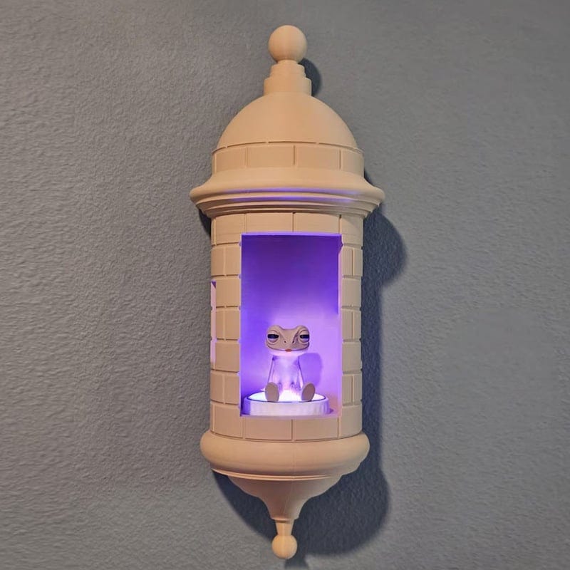 Cilifer®Puerto Rican Garita Wall Coqui Lamp