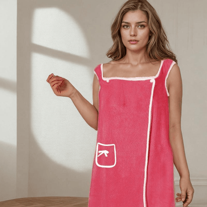 CZTICLE®Women's Coral Fleece Bathrobe