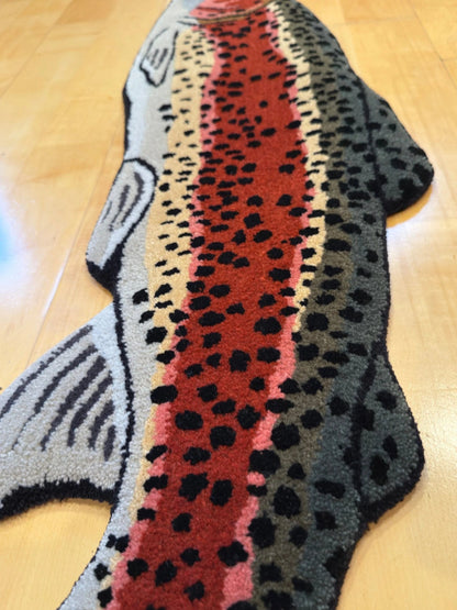 CZTICLE®🌈 Radiant Rainbow — Handcrafted Nature-Inspired Rugs