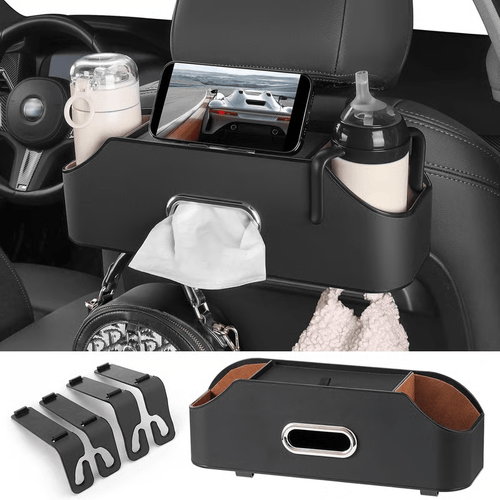 Cilifer®Sale 3-in-1 Car Backseat Organizer – Keep Your Ride Clean & Organized!