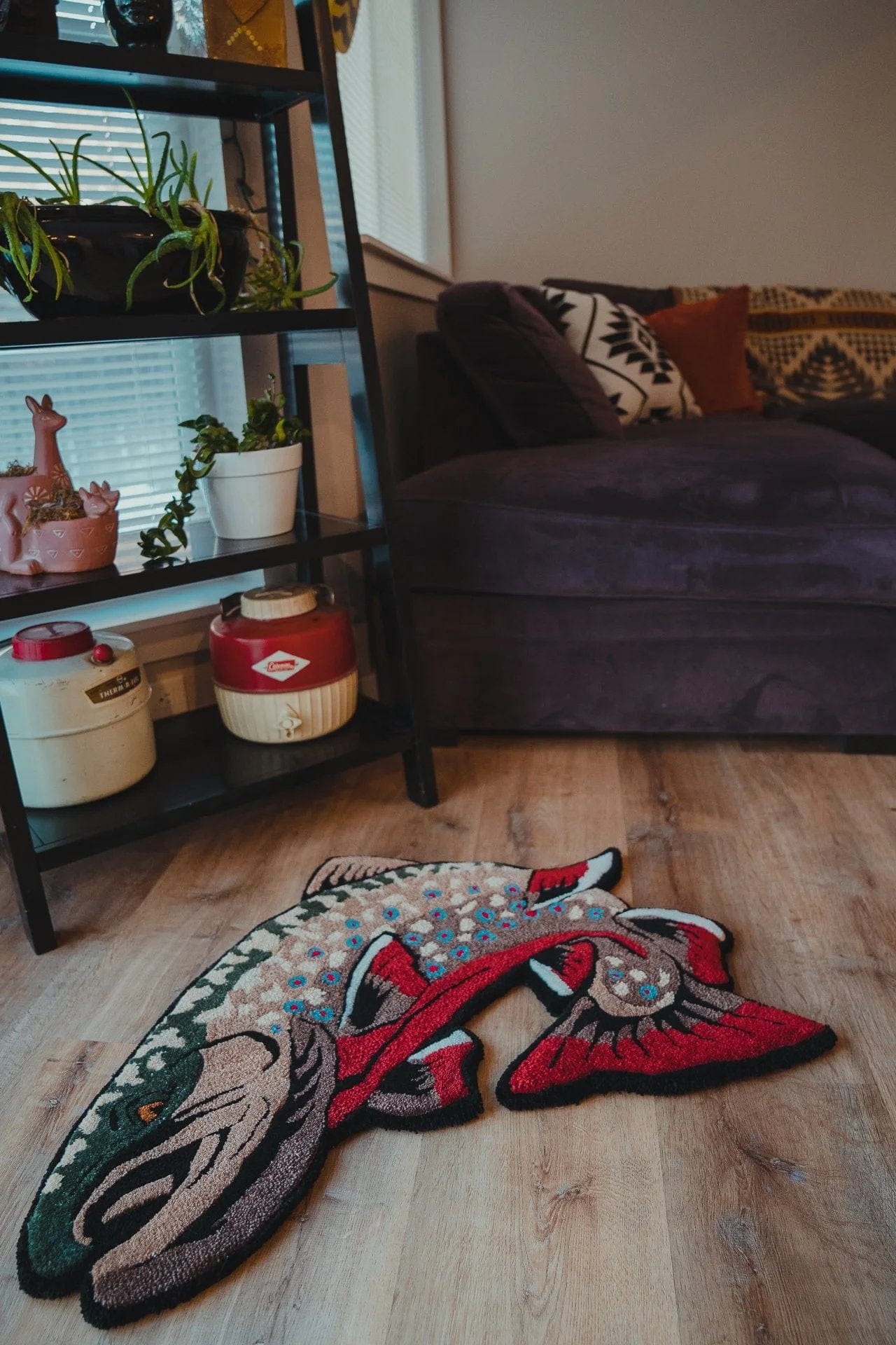 CZTICLE®🌈 Radiant Rainbow — Handcrafted Nature-Inspired Rugs