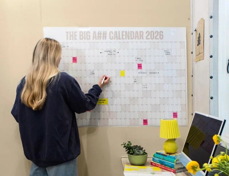 Cilifer®The Big A## Calendar 2026 - Design Your Amazing 2026!🏃