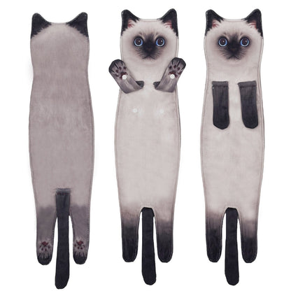 Cilifer® Early Christmas Sale 🎅 Funny Cat Hand Towels