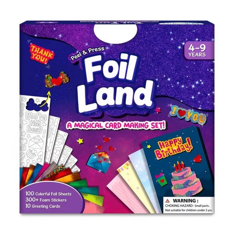 Cilifer®Foil Art & Craft Activity 🤲💓No Mess Art Kit
