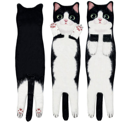 Cilifer® Early Christmas Sale 🎅 Funny Cat Hand Towels