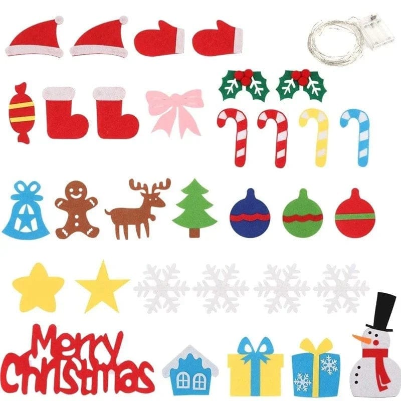 Cilifer®DIY Felt Christmas Tree Set