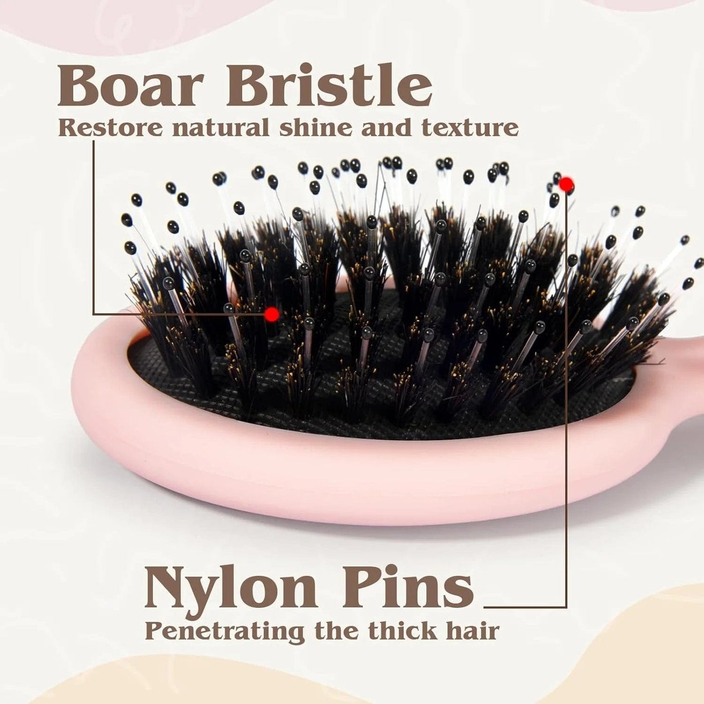 CZTICLE®🎉BUY 1 GET 1 FREE/BUY 2 GET 2 FREE🔥HOT SALE - Boar Bristle Comb(Add 2/4 pcs to cart)