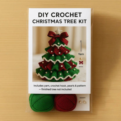 Cilifer®DIY Crochet Christmas Tree Kit – Create Your Own Holiday Magic