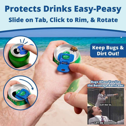 CZTICLE®🔥Easy Tab Opener & Drink Protector