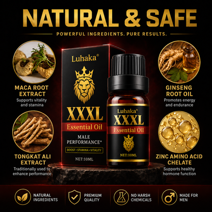 ❤️Limited stock | Save 50% Today|  Luhaka® Men XXXL Essential Oil