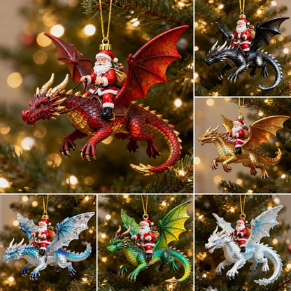 Cilifer®Santa's Dragon Riders Ornament Collection