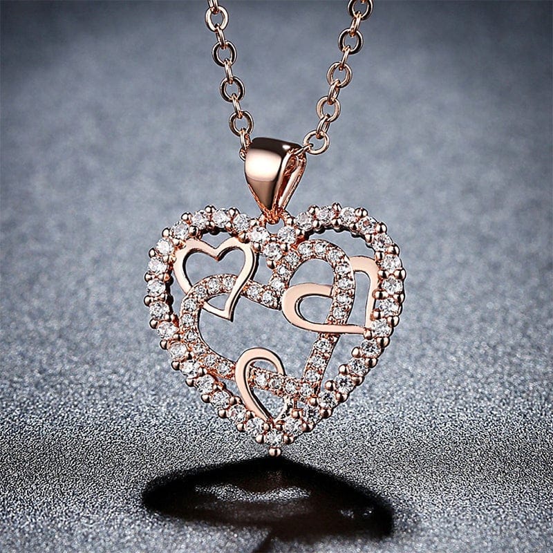 Cilifer®Interlocking Hearts Necklace