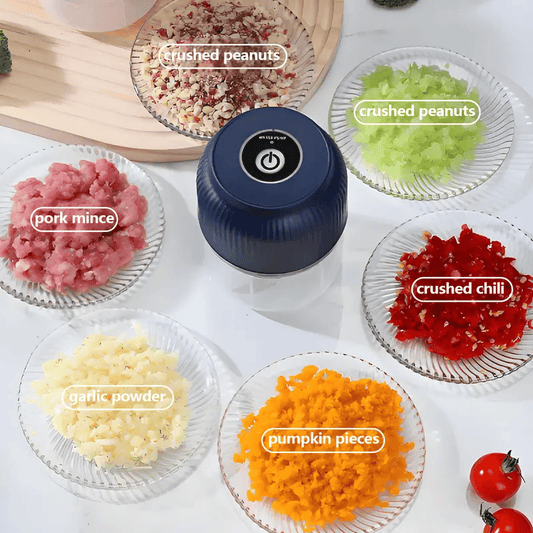 Cilifer®Electric Garlic Chopper.Mini Portable Veggie Chopper