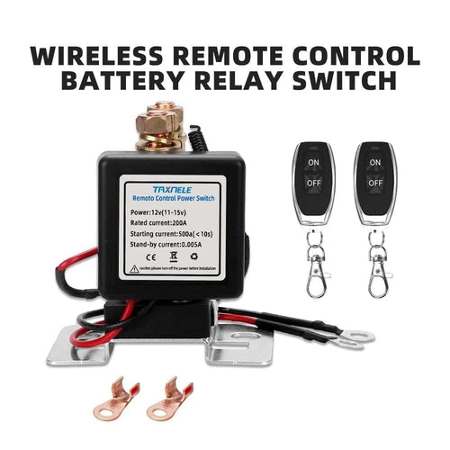 Cilifer®WIRELESS REMOTE CONTROL BATTERY RELAY SWITCH 🔌