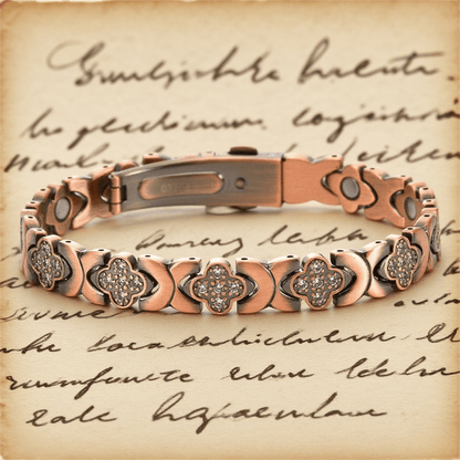 CZTICLE®🚀 Fresh Week Fresh Discounts 60% OFF -🍀Clover Copper Magnet Bracelet