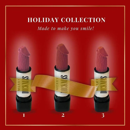 Cilifer®Merry Dickmas Funny Lipstick Holiday Collection