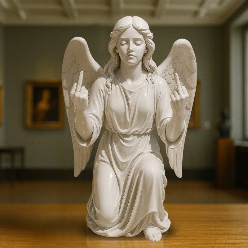 CZTICLE®Prayer Angel with Attitude🖕