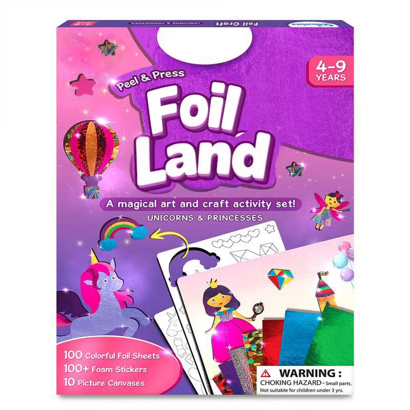 Cilifer®Foil Art & Craft Activity 🤲💓No Mess Art Kit