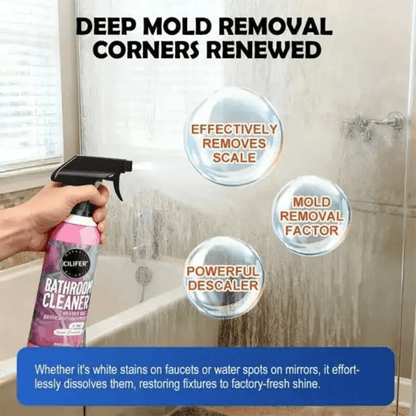 CILIFER® ✨ Bathroom Cleaner: Sparkle in Seconds. No Harsh Fumes