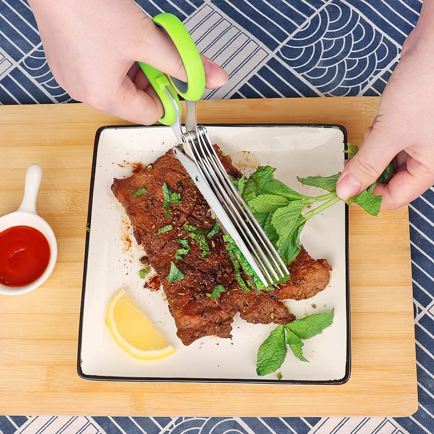 Cilifer®5 Blade Kitchen Salad Scissors