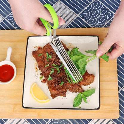 Cilifer®5 Blade Kitchen Salad Scissors