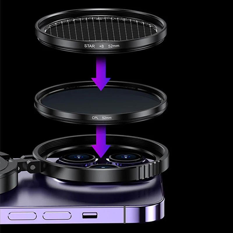 CZTICLE®2-in-1 Magnetic CPL & Star Filter Lens