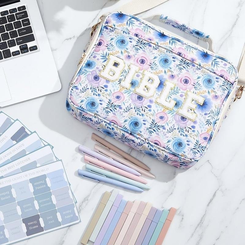 Cilifer®Pretty Bible Bag for Women - Ideal for Church & Gifting!