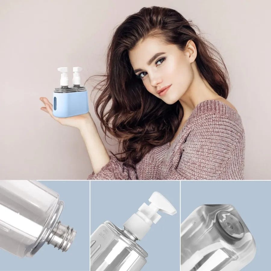 Cilifer® Mini Shampoo Dispenser Portable Travel Bottle Set
