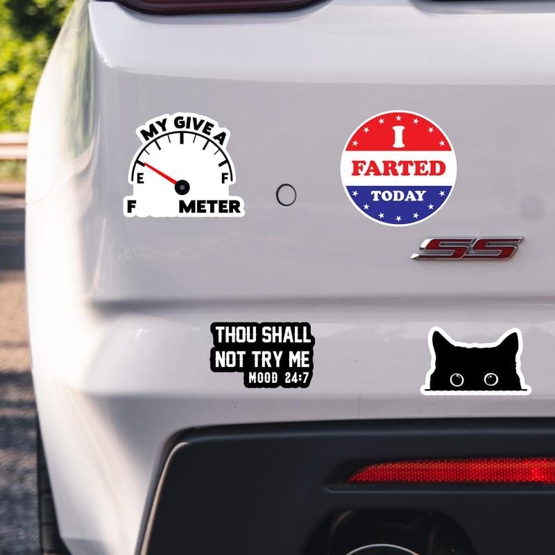 Cilifer® Set of 130 Pcs Funny Saying Stickers