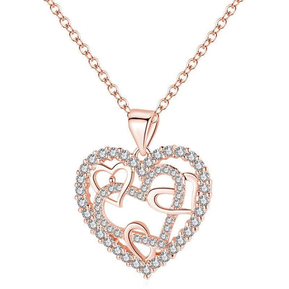Cilifer®Interlocking Hearts Necklace