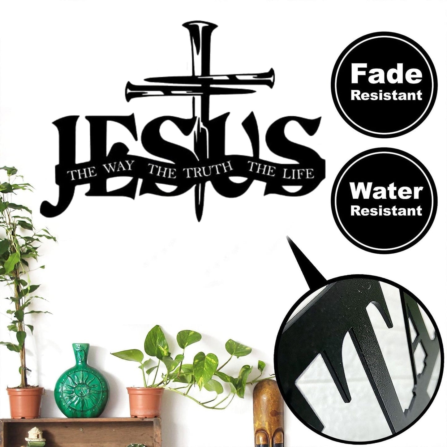 Cilifer®Jesus & Cross Design Wall Art