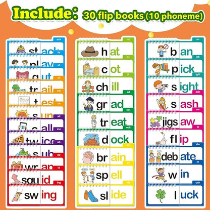 CZTICLE®30 Read and Rhyme Flip Books