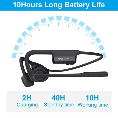 Cilifer®Open Air Conduction Wireless Bluetooth Headset with Microphone