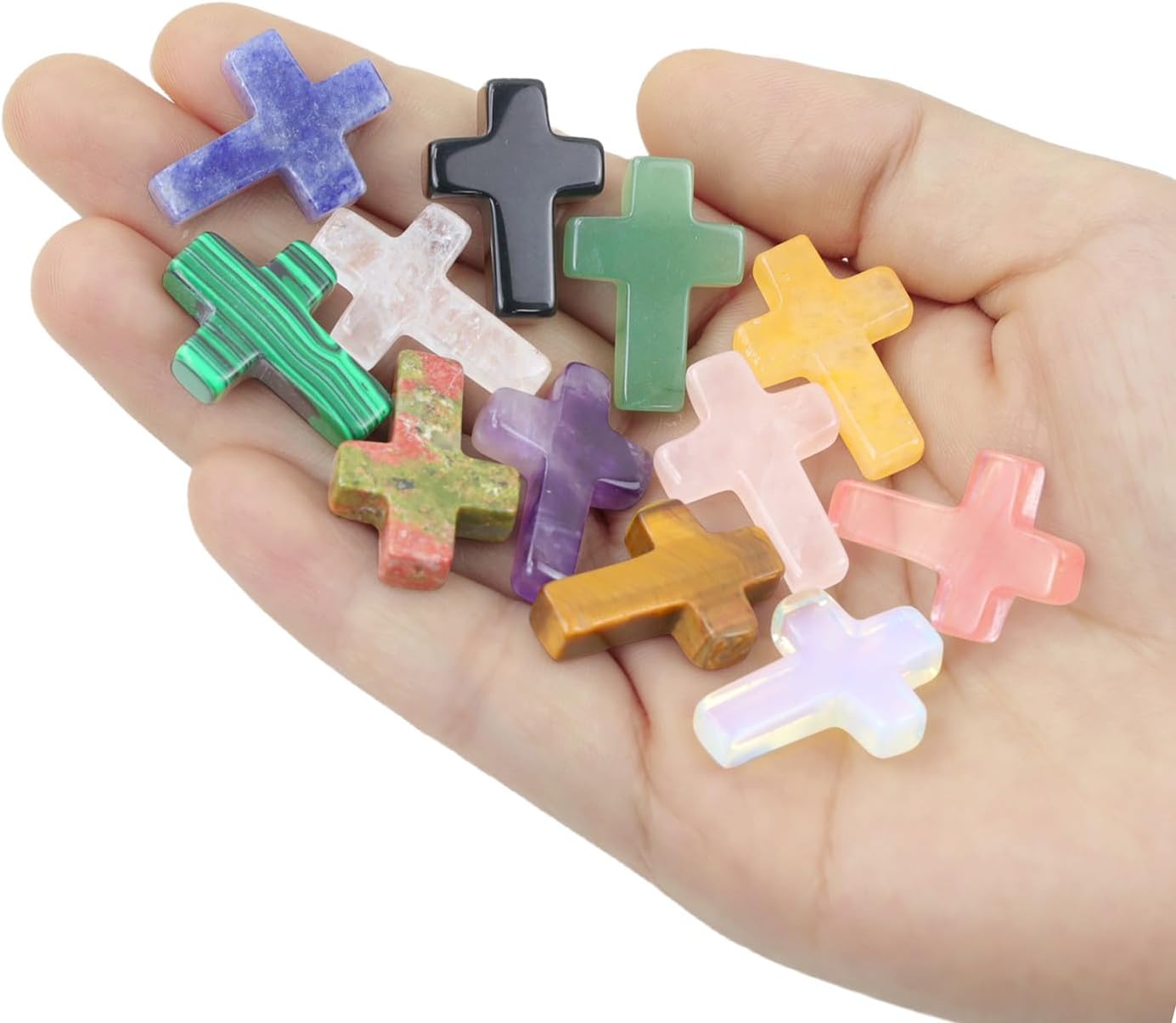 Cilifer®Handmade Natural Crystal Crosses