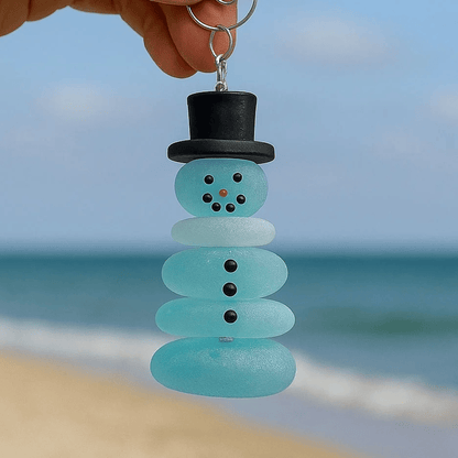 Cilifer®Crafted by Hand & Shaped by Nature-🌊Coastal Christmas Sea Glass Ornaments