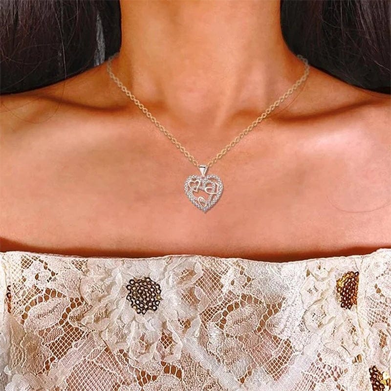 Cilifer®Interlocking Hearts Necklace