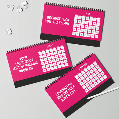 Cilifer®2026 Things I Want To Say At Work Desk Calendar